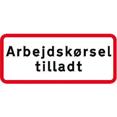 Saferoad Daluiso Arbejdskørsel tilladt