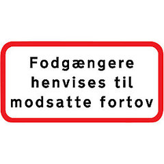 Saferoad Daluiso Fodgænger til modsat fortorv