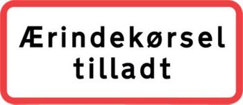 Saferoad Daluiso Ærindekørsel tilladt