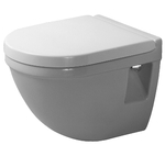 Duravit Starck 3 Compact væghængt toilet i hvid - 485x360 mm