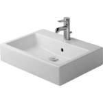 Duravit Vero vask 60 cm slebet kant med 3 hanehuller og wondergliss
