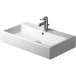 Duravit Vero vask 80 cm slebet kant med 3 hanehuller og wondergliss