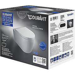 Duravit ME by Starck væghængt toilet, 370 x 570 mm, durashield