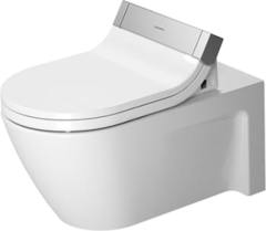 Duravit Starck 2 vægtoilet, 62 cm, wg. passer til sensowash E toiletsæde