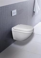 Duravit Starck 3 vægtoilet compact skjult montering, wondergliss