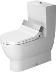 Duravit Toilet close-c. 70 cm starck 3 hvid vario outl.,washd.,closed,f.