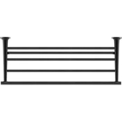 Duravit Starck T håndklædehylde sort mat, 610x232mm