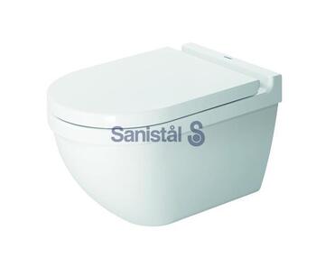 Toilet starck 3 pakke hvid m/sæde/softc