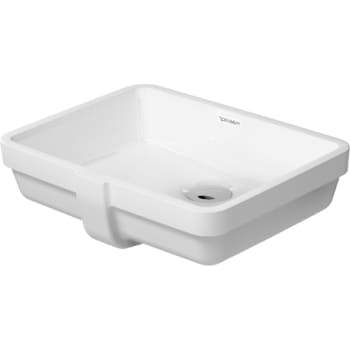 Duravit Vero håndvask til underlimning. 430x315mm uden hanehul & overløb