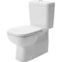 Duravit D-code toilet back-to-wall uden cisterne & sæde