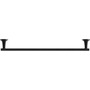 Duravit Starck T håndklædeholder sort mat, 610x730mm