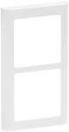 LK FUGA Fuga designramme 63 Soft 2x1M lodret hvid