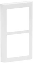 LK FUGA Fuga designramme 63 Soft 2x1M lodret hvid