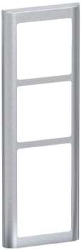 LK FUGA Fuga designramme 63 Soft 3,5M stålmetallic