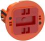 LK FUGA Fuga Air Slim forfradåse 1 modul orange