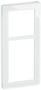 LK FUGA fuga pure ramme glas 2,5m hvid