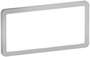LK FUGA Fuga slim ramme 1x2m stål (10 stk)