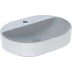 Geberit variform vask bordst. ellipse 60x45cm kt