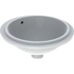 Geberit variform vask underl. rund 39cm, hvid