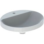 Geberit variform vask t/indb. oval 50x45 hvid kt
