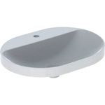 Geberit variform vask t/indb. elip 60x45 hvid kt