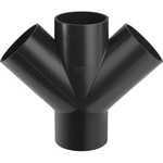 Geberit Peh dobbelt grenr&oslash;r 45° &oslash; 110