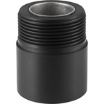 63 mm x 2 Overgang udvendig gevind sort PEH Geberit