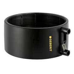 Geberit 160 mm sort PEH EL-svejsemuffe