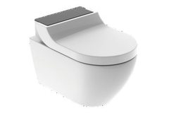 Geberit Aquaclean Tuma comfort toilet sort glas væghængt