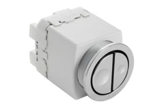 Geberit PNEUMATISK TRYKKNAP DOBBELTSKYL WC 20 KROM