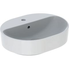 Geberit variform vask bordst. ellipse 50x40cm