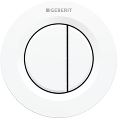 Geberit Omega Remote 01 dob mur hvid, Passer kun til Omega cisterner