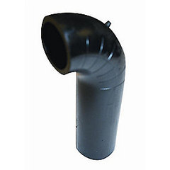 90 mm x 90° Bøjning sort PEH Geberit