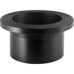 250 mm Påsvejsningsstykke til flange sort PEH Geberit