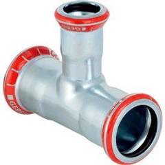 Tee fz 76,1-22-76,1mm t/varme