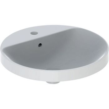 Geberit variform vask t/indb. rund 48cm, hvid