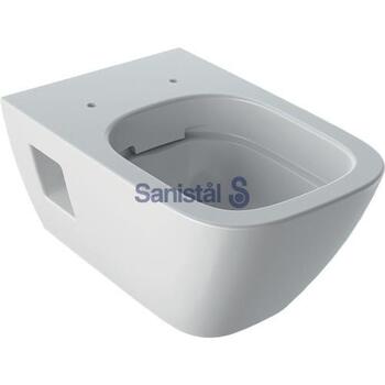 Geberit Renova plan hængetoiletskål 350x540x330mm rimfree hvid KeraTect