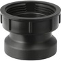 40 mm x 1.1/4 Koblingsstykke sort PEH Geberit