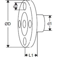 IMI Hydronics Flange dn 20 udløb