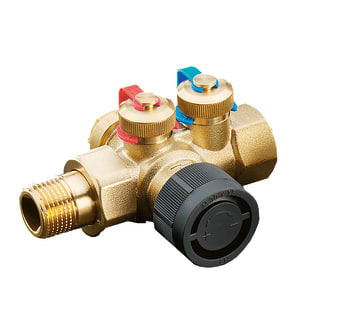 Oventrop 1/2" manuel reg ventil type cocon 2tz lige muf/nip kvs 0,45 Billede af Oventrop 1/2" manuel reg ventil type cocon 2tz lige muf/nip kvs 0,45