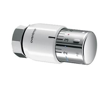 Oventrop følerelement design m30 "uni sh" 7-28 â°c, hvid og crom Billede af Oventrop følerelement design m30 "uni sh" 7-28 â°c, hvid og crom