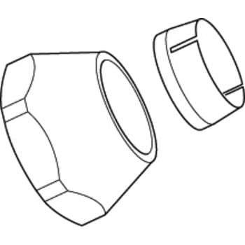 Børma Børma oml. bruserør b std 19mm