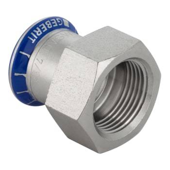 42 mm x 1.1/4 Overgang RF muffe/muffe Mapress