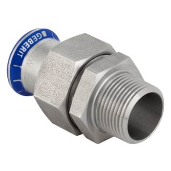 35 mm x 1.1/4 Forskruning RF muffe/nippel Mapress