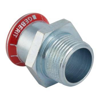 Geberit Mapress FZ Overgang 35mm x 1.1/2", muffe/nippel
