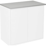 Gustavsberg Graphic Topplade 60x36 cm med integreret LED lys grå