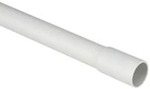MTO Plastrør 20mm m/muffe 320n grå (3 mtr)