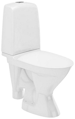 Ifö Spira gulvstående toilet med åben S-lås