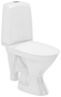Ifö Spira gulvstående toilet med åben S-lås
