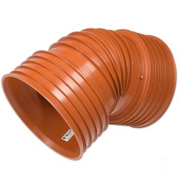 Kaczmarek K2 DN 250 45 gr. PP-bøjning, uden gummiringe
